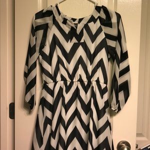 chevron dress